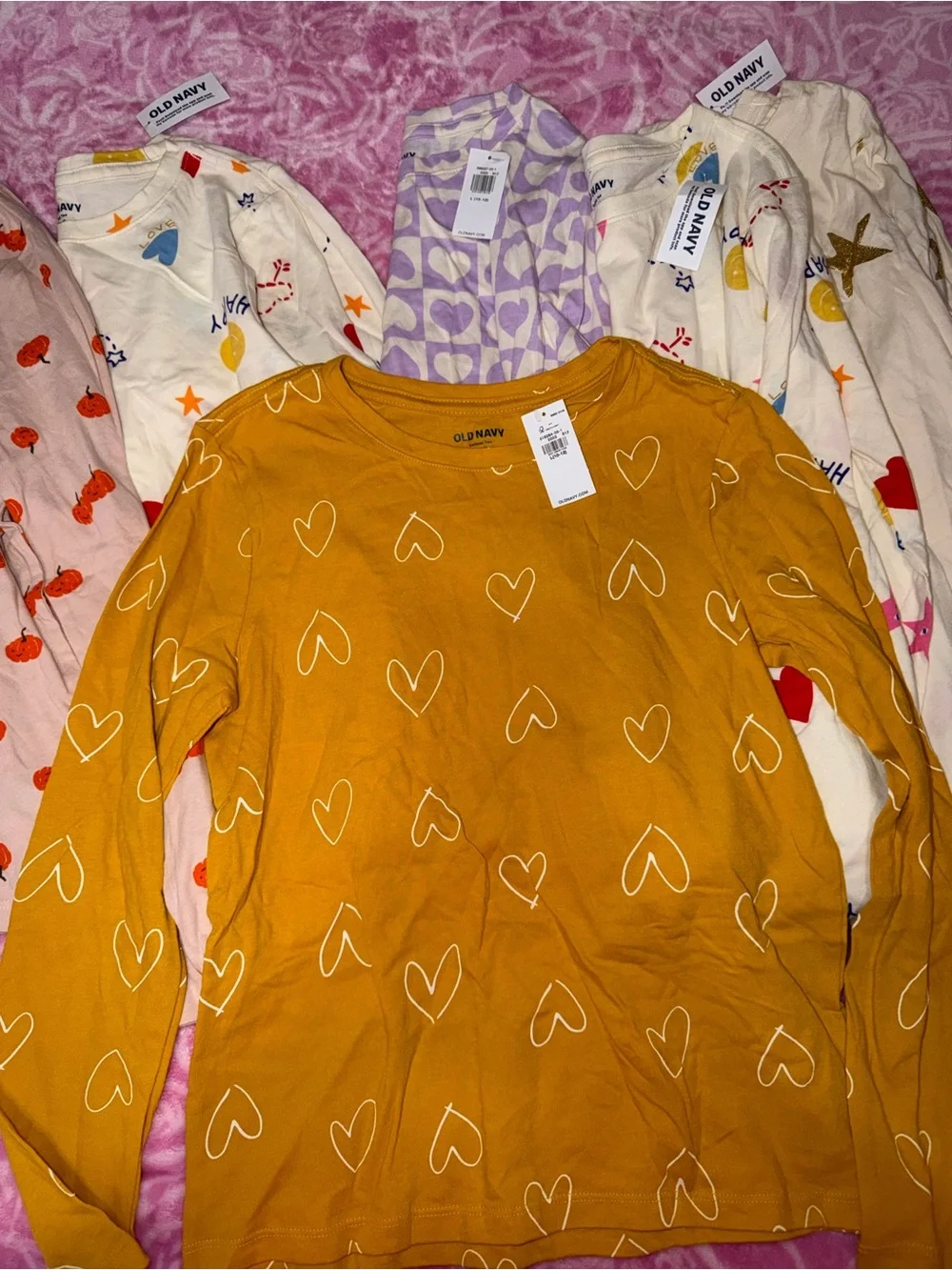 Old navy 6PC  nwt L 10/12 softest tee